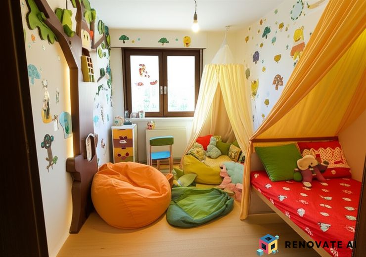 Kinderzimmer Wohnbeispiel