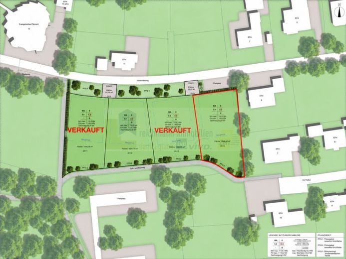 Baugrundstück in Bad Dürrheim – ca. 1096 m² im Johanniterweg – Foto 1