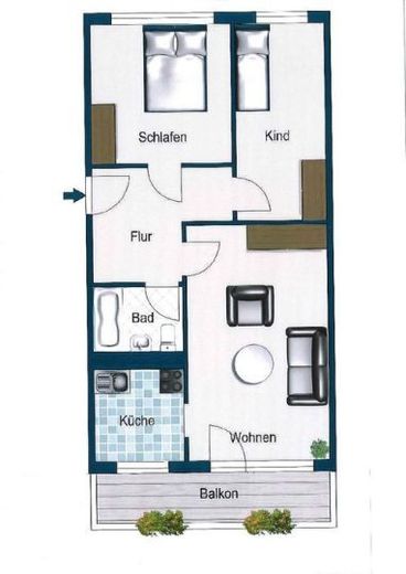 praktischer Grundriss