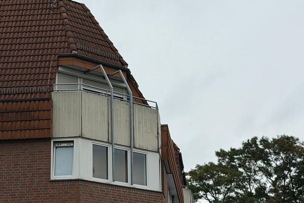 Au-dessus des toits de Delmenhorst