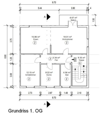 Ampia casa familiare con giardino, 8 locali e tre livelli abitativi in posizione tranquilla - Vendita privata – Foto 41