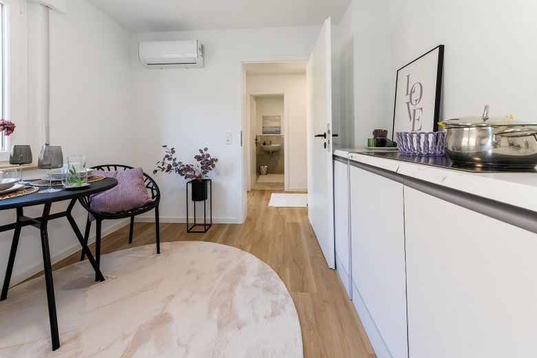 Eerste bewoning - lichte 3-kamerwoning in het hart van Heilbronn - zonder makelaarscourtage! – Küche