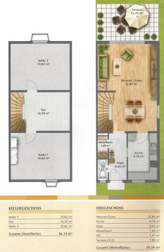 Casa adosada familiar con jardín en ubicación muy solicitada de Pulheim – Foto 14