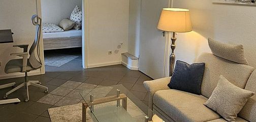 2-Zimmer-Einliegerstudio: Neu, modern, Voll-All-Inclusiv, seperater Eingang, Terasse, premium Lage