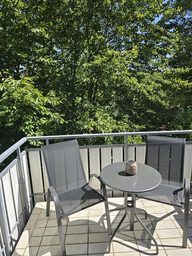 Vollmöblierte Wohnung – Balkon