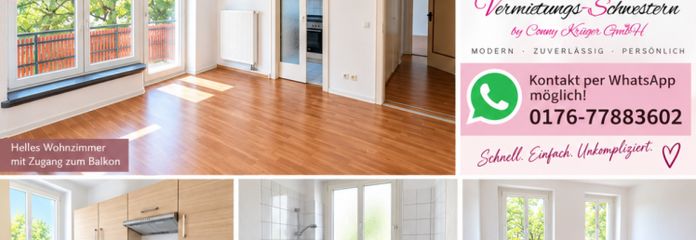 Schöne 2 Raum Wohnung im grünen Luthervirtel