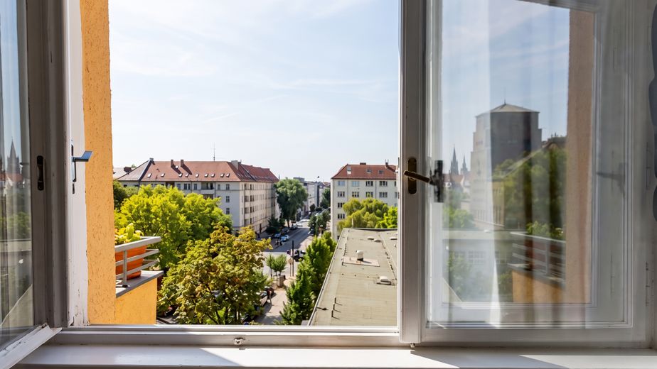 Bez prowizji · Natychmiast dostępne: Zalane światłem mieszkanie 1-pokojowe z widokiem na park – Prenzlauer Berg – Zdjęcie 3