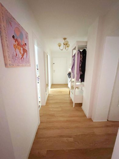 Sin comisión: apartamento de 2 habitaciones cerca del Rin, con baño modernizado y posibilidad de uso propio – Flur