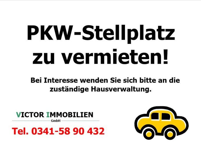 ** Pkw-Außenstellplatz in Gohlis-Süd zu vermieten ** – फोटो 1