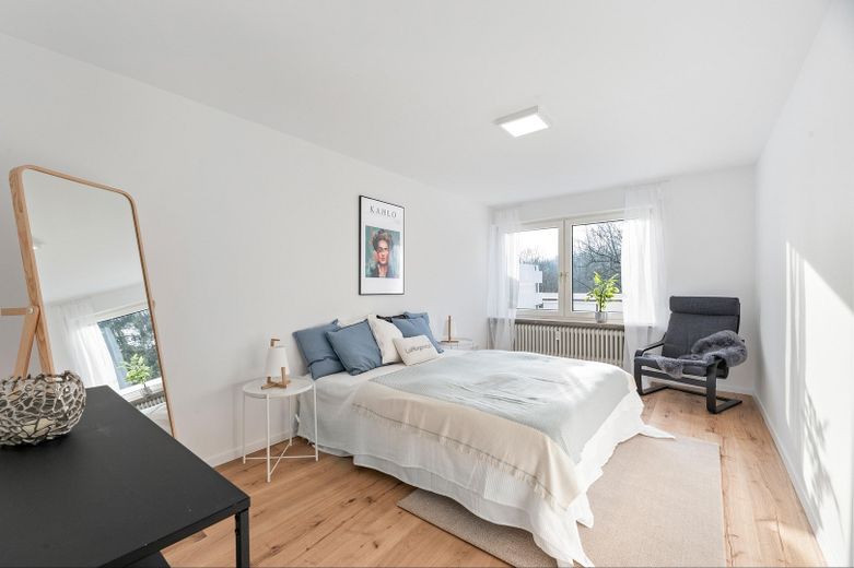 ***SOFORT BEZIEHBAR SCHÖNE 2-ZIMMER-WOHNUNG MIT TERRASSE IN STUTTGART VAIHINGEN DACHSWALD*** – SCHLAFEN