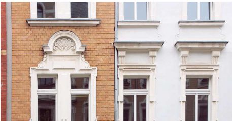 Ausschnitte Schmuckfassade