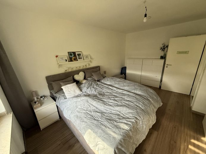 -RESERVIERT- Zentral gelegene 3-Zimmer-Wohnung mit Balkon in Brühl – Schlafzimmer