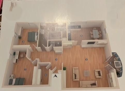 visualisierter Grundriss