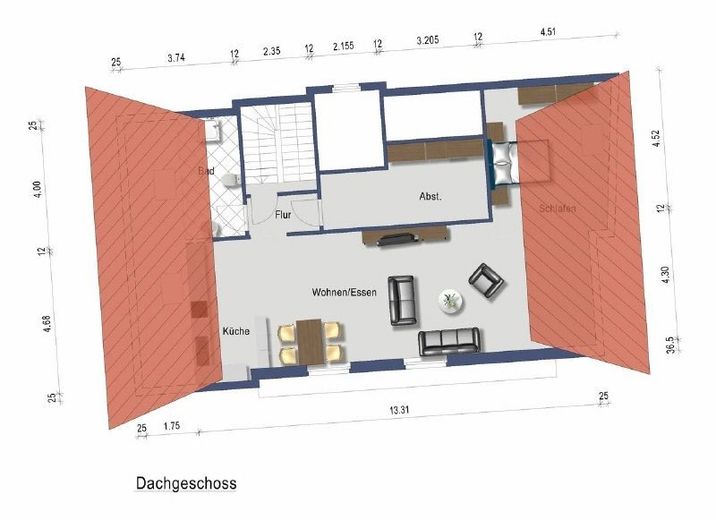 Grundriss Wohnung