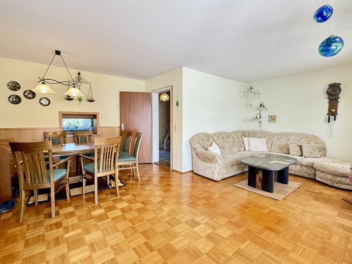 Wohnzimmer EG mit Parkett