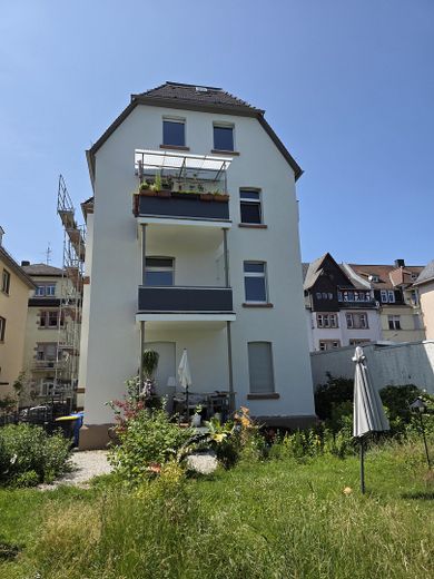 Hausansicht Garten