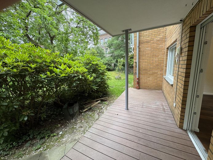 Terrasse zum Garten