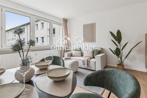 Einziehen ohne Renovieren – 3 Zimmer Wohnung gleich am Heidbergsee – provisionsfrei