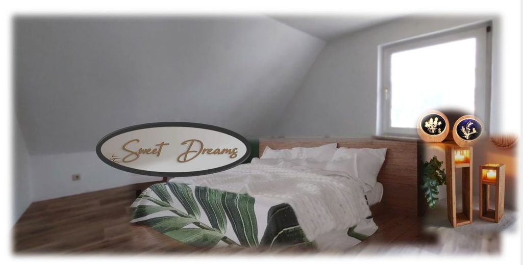 Preistipp: gepflegte 3- Zimmer Dachgeschosswohnung in Merkers zu vermieten – Schlafzimmer