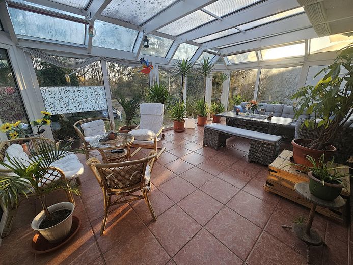 Einfamilienhaus mit Wintergarten in Wendseenähe – provisionsfrei – Wintergarten