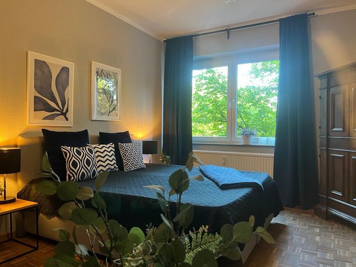 Adatto a appartamento condiviso – appartamento arredato in posizione centrale a Golzheim, parquet, WLAN incluso – Foto 17