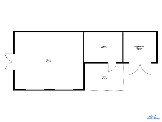 Ökologisch saniertes Energiesparhaus mit Charme - Privatverkauf – Atelier/ Werkstatt, Nebenräume