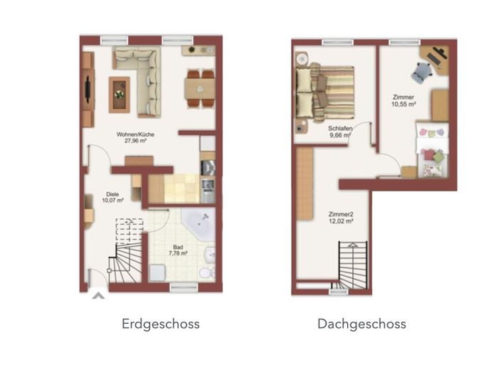 HORN IMMOBILIEN++ Eigentumswohnung in Tantow mit Garten – Grundriss