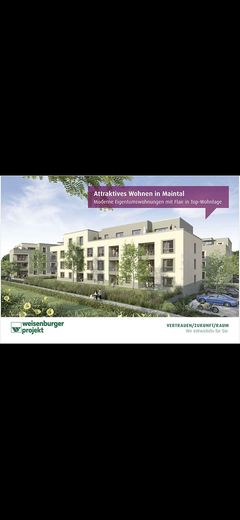 Première occupation - Construction neuve à Maintal avec terrasse sur le toit – Photo 1
