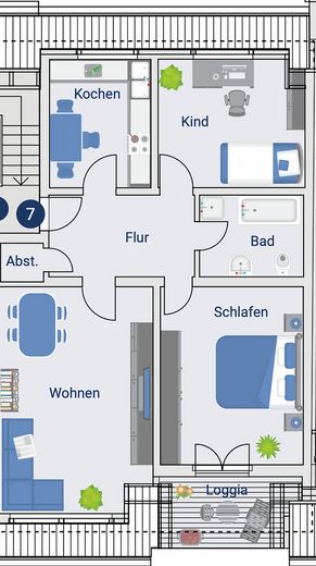 Helle 3 Zimmer Wohnung in Recklinghausen – Foto 21