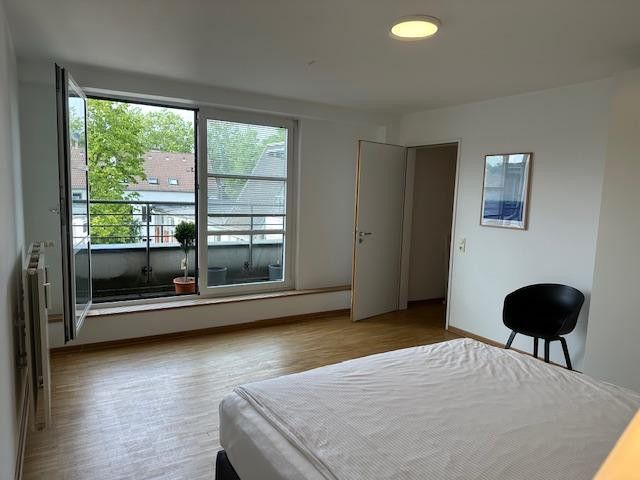 Schlafzimmer zum Innenhof