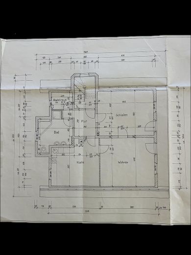 सीधे झील के किनारे रहना - 2,5-कमरे वाला अपार्टमेंट – Grundriss 1.OG