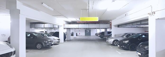 Gepflegte Tiefgarage