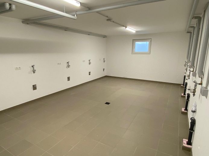 Stylowe 3-pokojowe mieszkanie na poddaszu z tarasem dachowym o powierzchni 32 m² od strony południowej – Waschkeller 