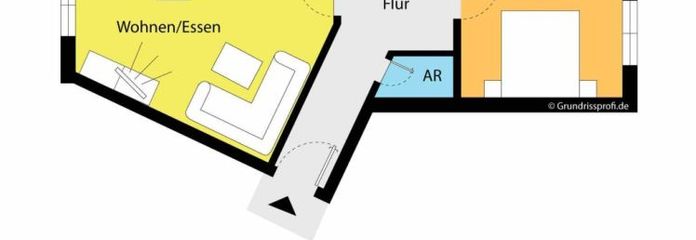 Ruhig gelegene Wohnung mit Balkon im Freitaler Mühlenviertel an der schönen Weißeritz!