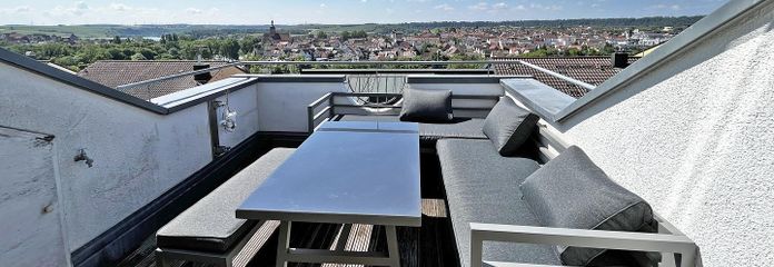 Balkon mit Fernsicht 