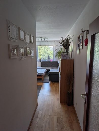 Ruhige 4-Zimmer-Wohnung, ohne Provision, von Privat, nahe Erholungsgebiet mit Südbalkon – Zugang Wohnzimmer