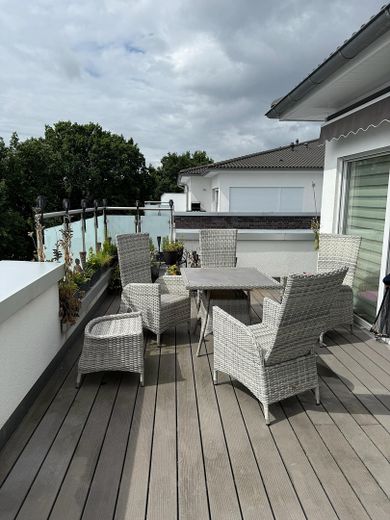 Dachterrasse Westansicht