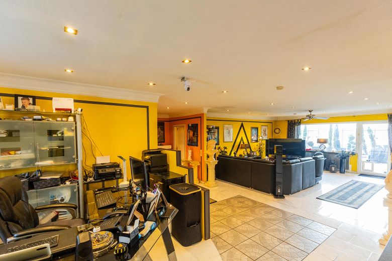 Blick H Office Flur Wohnzimmer