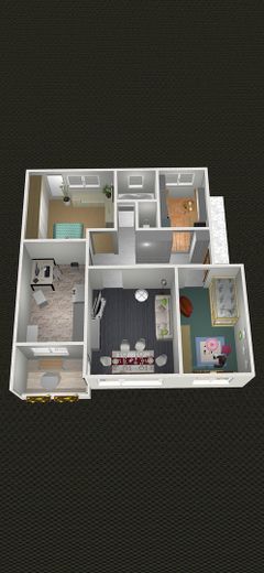 harmonische Aufteilung