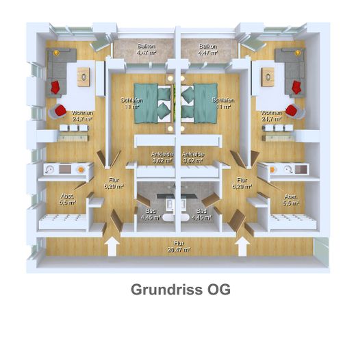 Grundriss OG