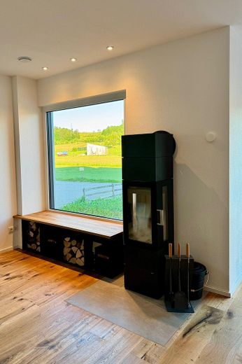 Ofen und Sitzfenster
