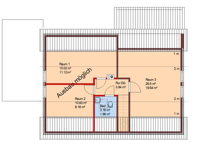 Ein Eigenheim sichert die Rente , NEU , attraktive KfW-Förderung – Dachgeschoss evtl. Ausbau