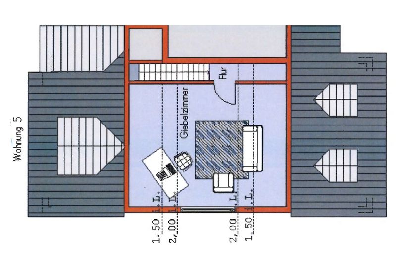 Charmant appartement de 3 pièces dans un quartier calme à Lohr-Sendelbach – Photo 15