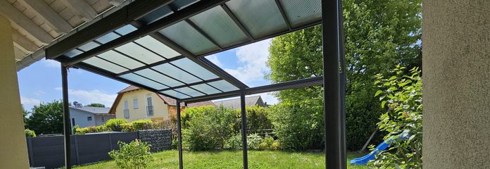 Terrasse und Garten