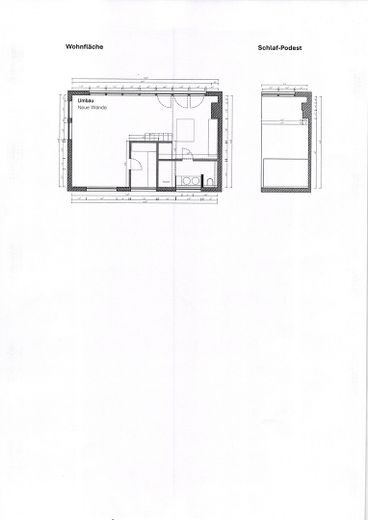 Loft mit Podest