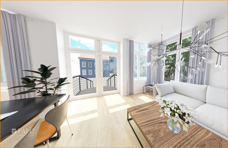 Exklusive sanierte Maisonette-Wohnung mit riesiger Dachterrasse! – Eingangsbereich