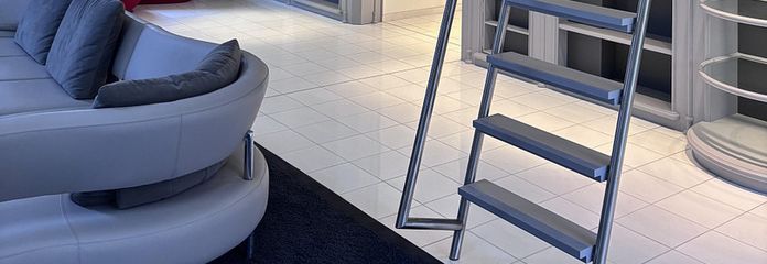 Wohnzimmer und Galerie