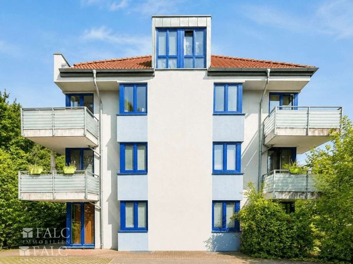 Provisionsfrei! 2-Zi-Wohnung mit Garten und Stellplatz in ruhiger Lage von Magdeburg Hopfengarten – Außenansicht