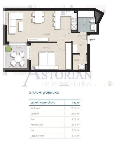 Stilvoll wohnen im Neubau - 
Qualität und Komfort vereint – Grundriss