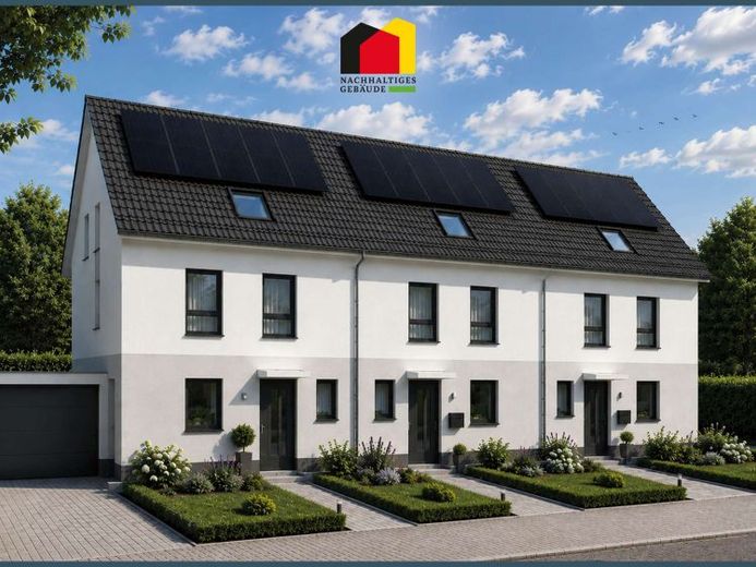 Familienfreundliches Reihenendhaus mit PV-Anlage und attraktiven Fördermöglichkeiten durch KfW40-QNG – फोटो 1